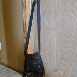 American West Fringe Crossbody Bag